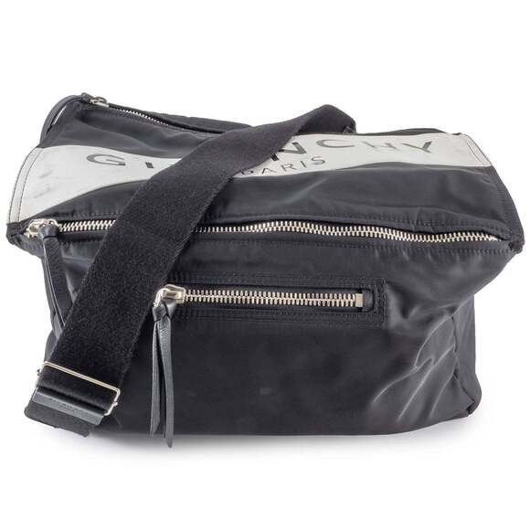 Givenchy Men's Shoulder Bag Nylon Black Box